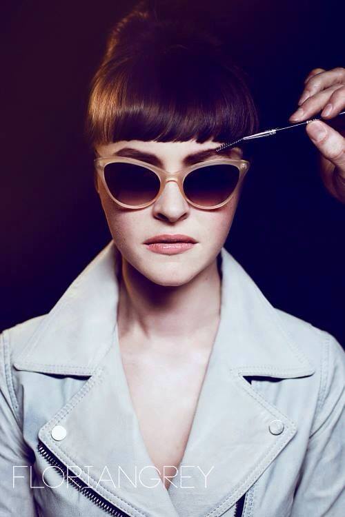 funk eyewear, Model Sissi Pohle,  Make-Up Artist & Hairstylist Bülent Musdu, Photography ©Florian Grey